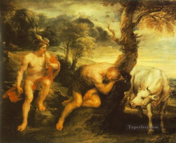 Mercurio y Argos Barroco Peter Paul Rubens Pinturas al óleo
